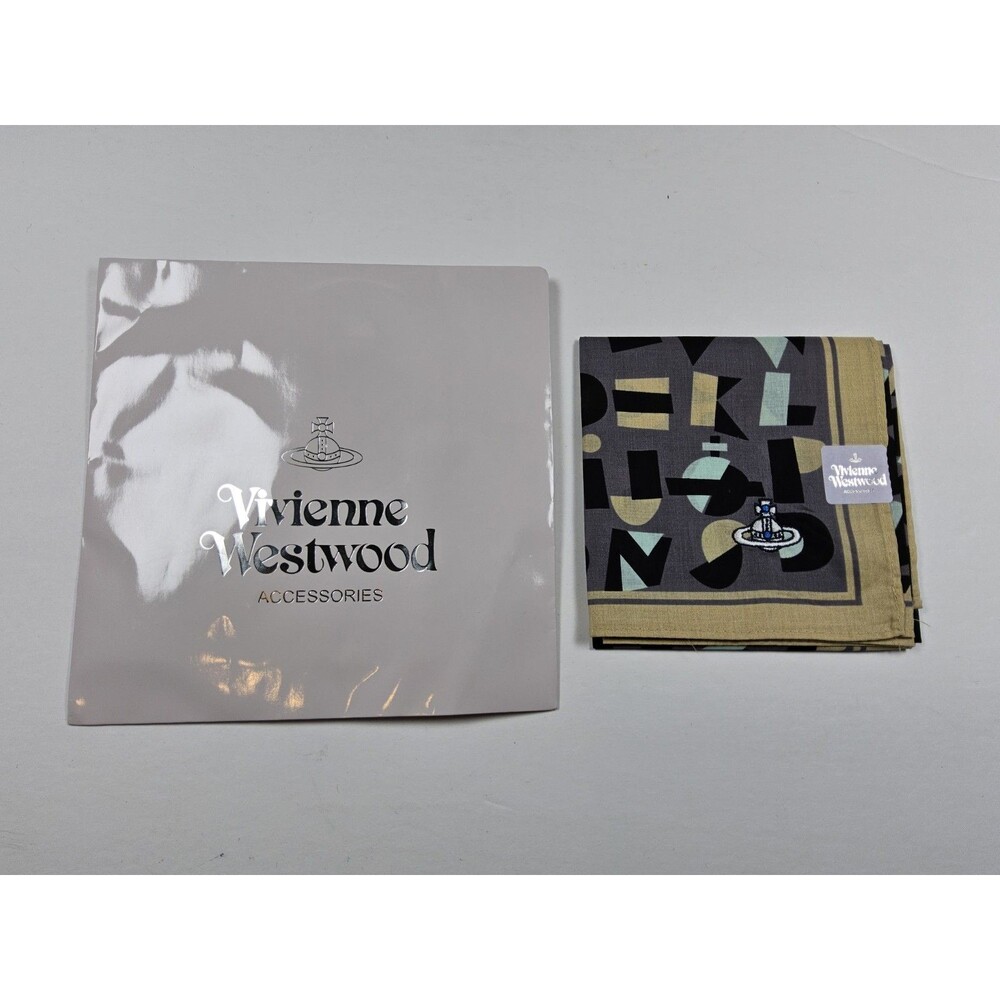 Vivienne Westwood Handkerchief Neckerchief Bandana Scarf Pocket Square Japan